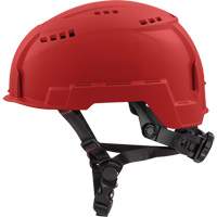 Helmet with Bolt™ Headlamp Mount, Ratchet, Red SHA039 | Fastek