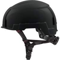 Helmet with Bolt™ Headlamp Mount, Ratchet, Black SHA042 | Fastek