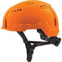 Helmet with Bolt™ Headlamp Mount, Ratchet, Orange SHA043 | Fastek