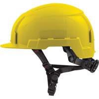 Front-Brim Helmet with Bolt™ Headlamp Mount, Ratchet, Yellow SHA048 | Fastek