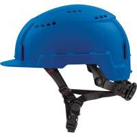Front-Brim Helmet with Bolt™ Headlamp Mount, Ratchet, Blue SHA049 | Fastek