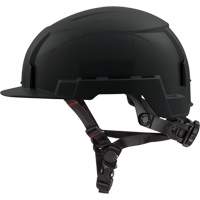 Front-Brim Helmet with Bolt™ Headlamp Mount, Ratchet, Black SHA056 | Fastek