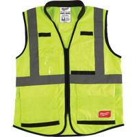 Veste de s&eacute;curit&eacute; haute performance, Jaune lime haute visibilit&eacute;, 4T-Grand/5T-Grand Fastek
