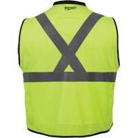Veste de s&eacute;curit&eacute; haute performance, Jaune lime haute visibilit&eacute;, 4T-Grand/5T-Grand Fastek