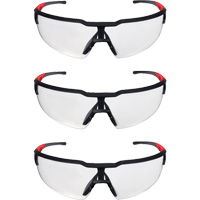 Safety Glasses, Clear Lens, Anti-Scratch, ANSI Z87+/Meets/Exceeds CSA Z94.3 Fastek