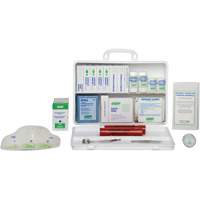 Basic First Aid Kit, CSA Type 2 Low-Risk Environment, Medium (26-50 Workers), Plastic Box SHA146 | Fastek