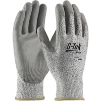 Gants r&eacute;sistants aux coupures G-Tek PolyKor, Taille T-petit, Calibre 13, Rev&ecirc;tement Polyur&eacute;thane, Enveloppe en Fil technique, ANSI/ISEA 105 niveau 3 Fastek