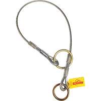 Cable Dual-Ring Adaptor, Tie-Off, Temporary Use Fastek