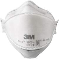 Aura Particulate Respirator, N95, NIOSH Certified, Low Profile/One Size Fastek