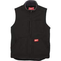 Heavy-Duty Sherpa-Lined Vest, Men's, Small, Black Fastek