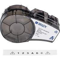 Repositionable Multi-Purpose Labels with Ribbon, Black Fastek