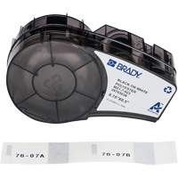 Harsh Environment Multi-Purpose Labels with Ribbon, Black Fastek