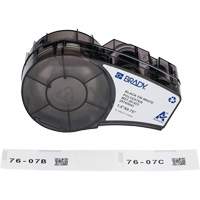 Harsh Environment Multi-Purpose Labels with Ribbon, Black Fastek