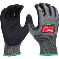 Gants enduits par trempage &agrave; dext&eacute;rit&eacute; &eacute;lev&eacute;e, Taille Petit, Calibre 18, Rev&ecirc;tement Nitrile, Enveloppe en Poly&eacute;thyl&egrave;ne, ASTM ANSI niveau A6/EN 388 niveau F Fastek