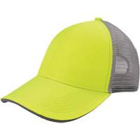 GloWear 8933 Reflective Snapback Hat, High Visibility Lime-Yellow, Poly-Cotton SHB484 | Fastek