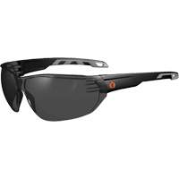 Skullerz VALI Frameless Safety Glasses, Smoke Lens, Anti-Scratch Coating, ANSI Z87+/CSA Z94.3 SHB511 | Fastek