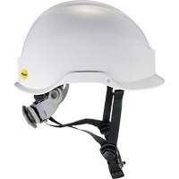 Skullerz 8974-MIPS Safety Helmet with Mips<sup>®</sup> Technology, Non-Vented, Ratchet, White SHB516 | Fastek