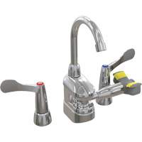 Swing-Activated Faucet/Eyewash with Wristblade Faucet Valves, Sink Mount Installation SHB554 | Fastek