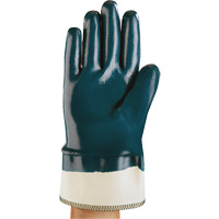 Nitrotough N660 Gloves, 8, Nitrile Coating, Cotton Shell Fastek