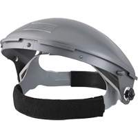 Fibre-Metal&reg; 7" Crown Noryl&reg; Faceshield Headgear, Ratchet Suspension Fastek