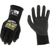 Speedknit Work Gloves, 7, Polyurethane Coating, 15 Gauge, Nylon Shell Fastek