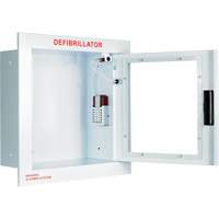 Fully Recessed Large Cabinet with Alarm, Zoll AED Plus<sup>®</sup>/Zoll AED 3™/Cardio-Science/Physio-Control For, Non-Medical SHC006 | Fastek