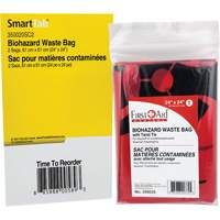 SmartCompliance<sup>®</sup> Refill Waste Bags, Bio-Hazard, 24" L x 24" W, 2 /pkg. SHC046 | Fastek