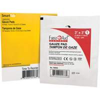 SmartCompliance&reg; Refill Gauze, Pad, 3" L x 3" W, Sterile, Medical Device Class 1 Fastek