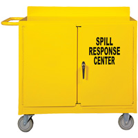 Spill Control Center Cart, 18" L x 38.375" W x 36" H Fastek