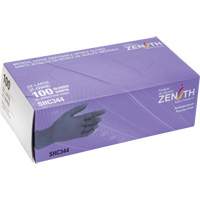 Medical Grade Disposable Gloves, 2X-Large, Nitrile, 6-mil, Powder-Free, Black, Class 2 Fastek