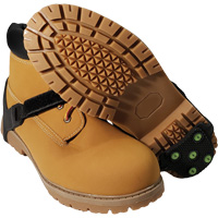 Icetred™ Heel Traction Device, Rubber/Tungsten Carbide, Stud Traction, One Size SHC476 | Fastek