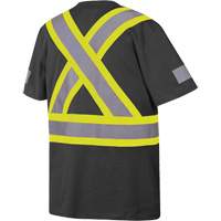 6976 T-shirt de s&eacute;curit&eacute;, Coton, Petit, Noir Fastek