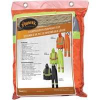 5598 Combinaison de pluie imperm&eacute;able et l&eacute;g&egrave;re, Polyester/PVC, Petit, Orange haute visibilit&eacute; Fastek
