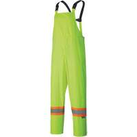 5599 Combinaison de pluie imperm&eacute;able et l&eacute;g&egrave;re, Polyester/PVC, T-petit, Jaune lime haute visibilit&eacute; Fastek