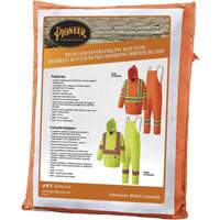 5608 Combinaison de pluie imperm&eacute;able 210D, Polyester/PVC, Petit, Orange haute visibilit&eacute; Fastek