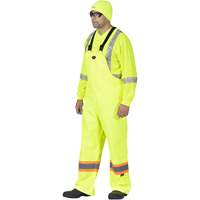 5629 Salopettes The Rock 300D, Polyester, Grand, Jaune lime haute visibilit&eacute; Fastek