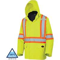 5633 Manteau 3 en 1 The Rock, Jaune lime haute visibilit&eacute;, T-petit Fastek