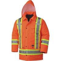 5020 Manteau imperm&eacute;able 7 en 1, Orange haute visibilit&eacute;, Petit Fastek