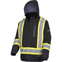 5409 Waterproof Heated Insulated Jacket, Men's, Small, Black Fastek