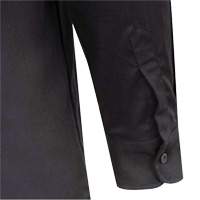 7742 FR-Tech&reg; Flame-Resistant Safety Shirt, Small, Navy Blue Fastek