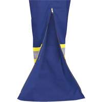 7706 Combinaison ignifuge FR-Tech avec fermetures &agrave; glissi&egrave;re aux jambes, Taille 36, Bleu royal, 9,7 cal/cm² Fastek