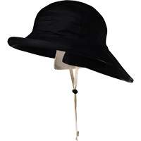 D5050 Chapeau Sou'wester traditionnel noir Dry King, Petit, Noir, Caoutchouc Fastek