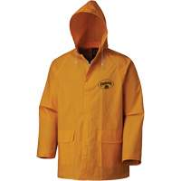 Flame-Resistant Rain Suit, Polyester/PVC, X-Small, Yellow SHE493 | Fastek