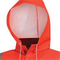 576J High-Visibility FR Rain Jacket, Small, High Visibility Orange Fastek