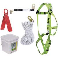 Compliance Fall Protection Kit, Roofer's Kit SHE932 | Fastek
