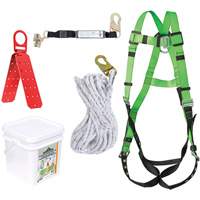 RK8-50 Grommeted Fall Protection Kit, Roofer's Kit Fastek