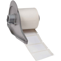 Harsh Environment Multi-Purpose Labels, Polyester, 1.5" L x 1" H, White SHF071 | Fastek