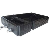 Berme Ultra-Track Berm, Capacit&eacute; 144 gal. US, 4' la x 6' lo x 12" h, Paroi en mousse Fastek