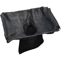 Bac de r&eacute;tention carr&eacute; Ultra-Drain Guard avec orifice de trop-plein, Huile & s&eacute;diments, 16" - 28" lo x 20" - 36" la Fastek