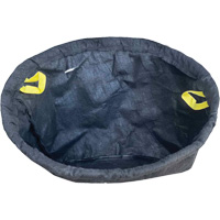 Bac de r&eacute;tention rond Ultra-Drain Guard avec orifice de trop-plein, Huile & s&eacute;diments, 22" - 25" lo x 22" - 25" la Fastek